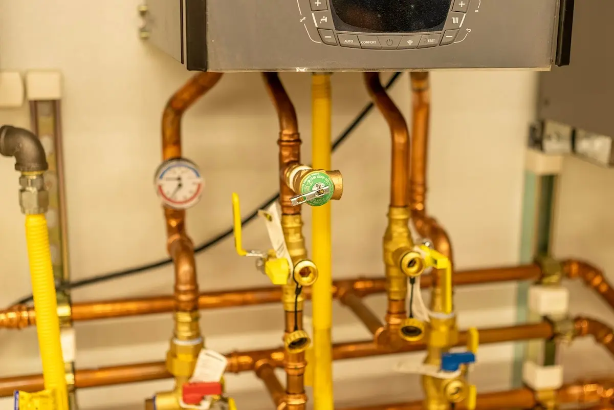 Licensed technician providing Backflow Prevention for a homeowner in Blendon